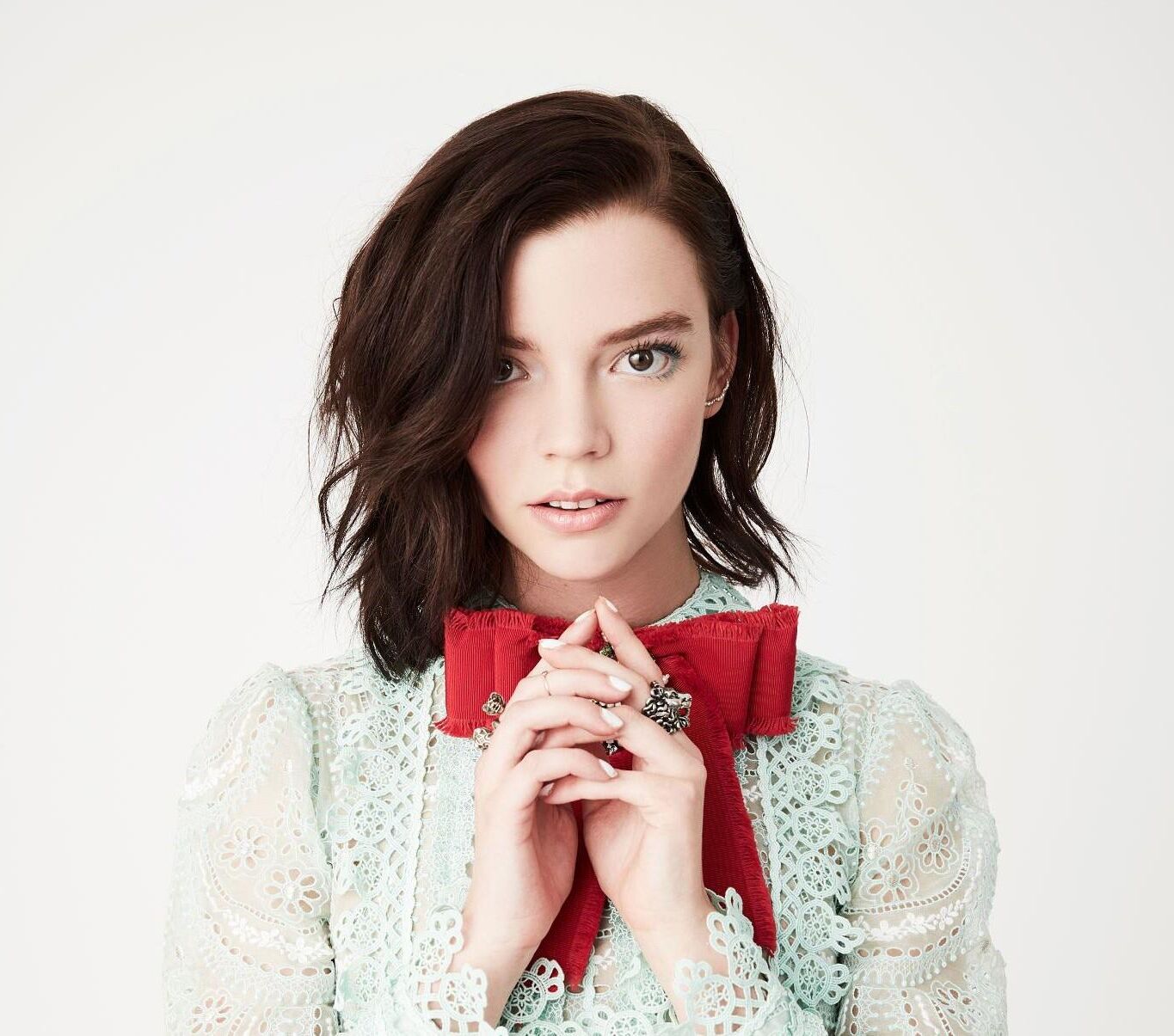 Anya Taylor Joy Red Bow