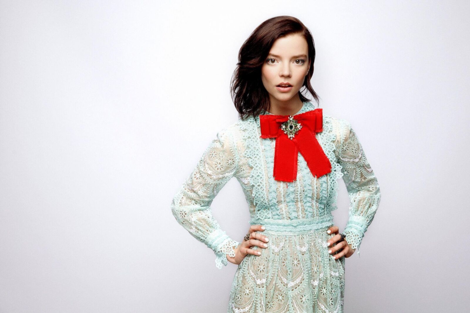 Anya Taylor Joy Red Bow