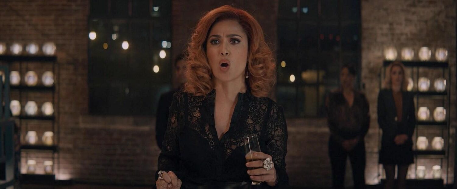 Salma Hayek como um chefe