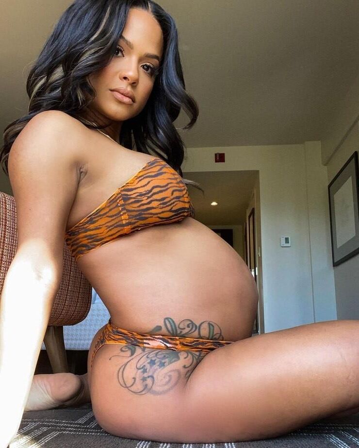 Christina Milian enceinte