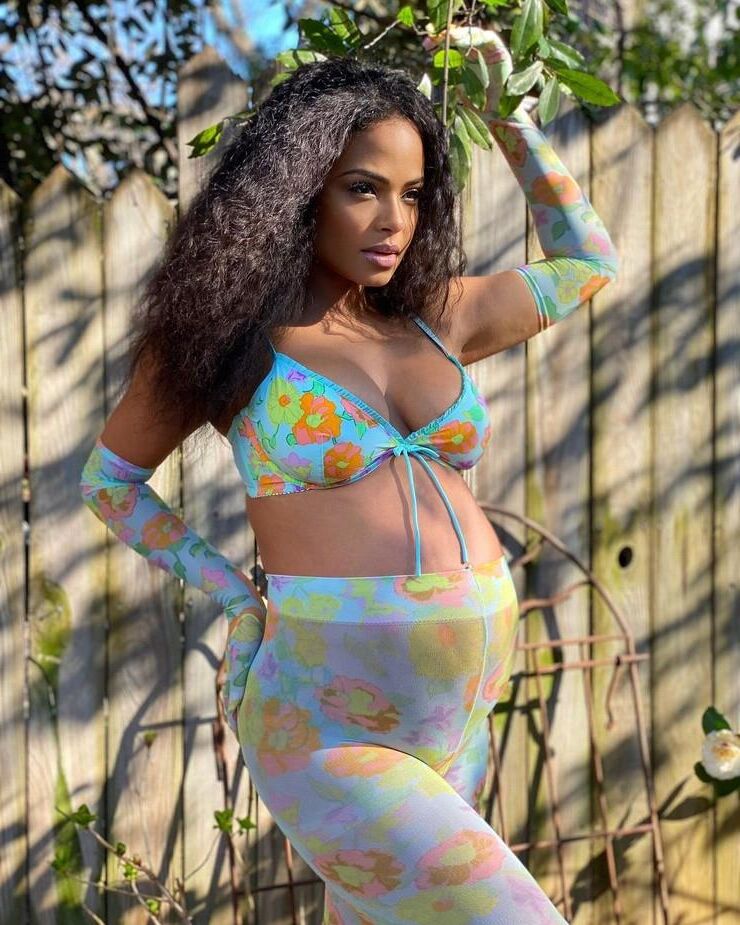 Christina Milian enceinte