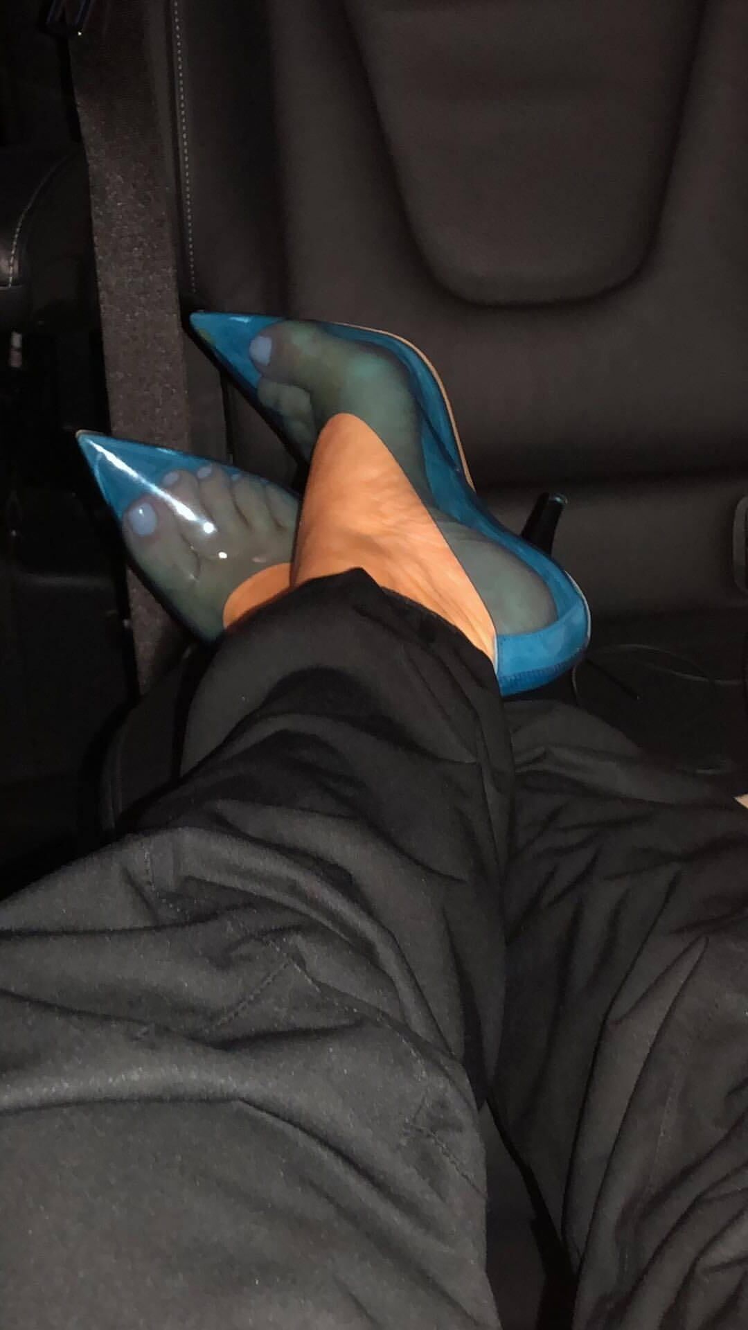 Pieds Kim Kardashian