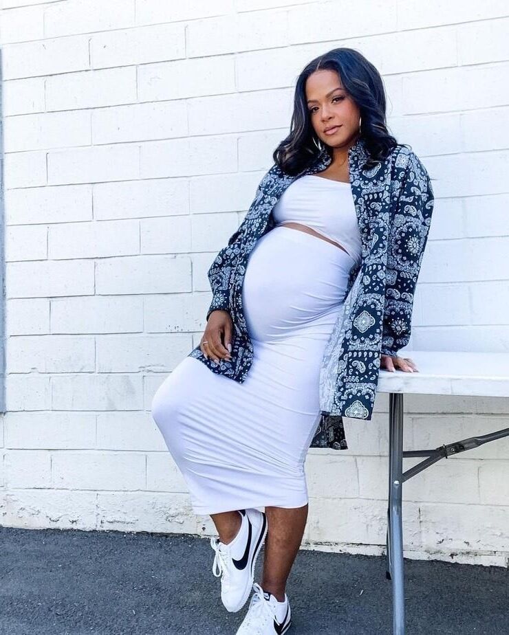 Christina Milian enceinte