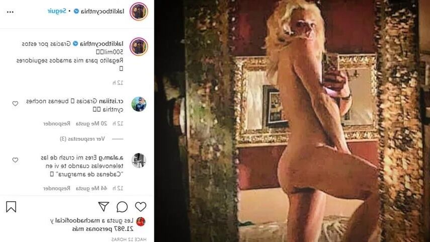 Nackte mexikanische Schauspielerin Cynthia Klitbo