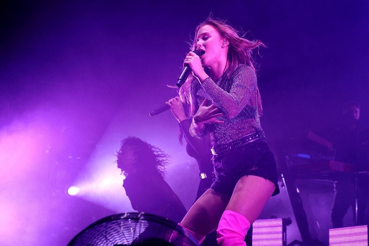 Zara Larsson tritt bei Eventim Apollo in London auf //