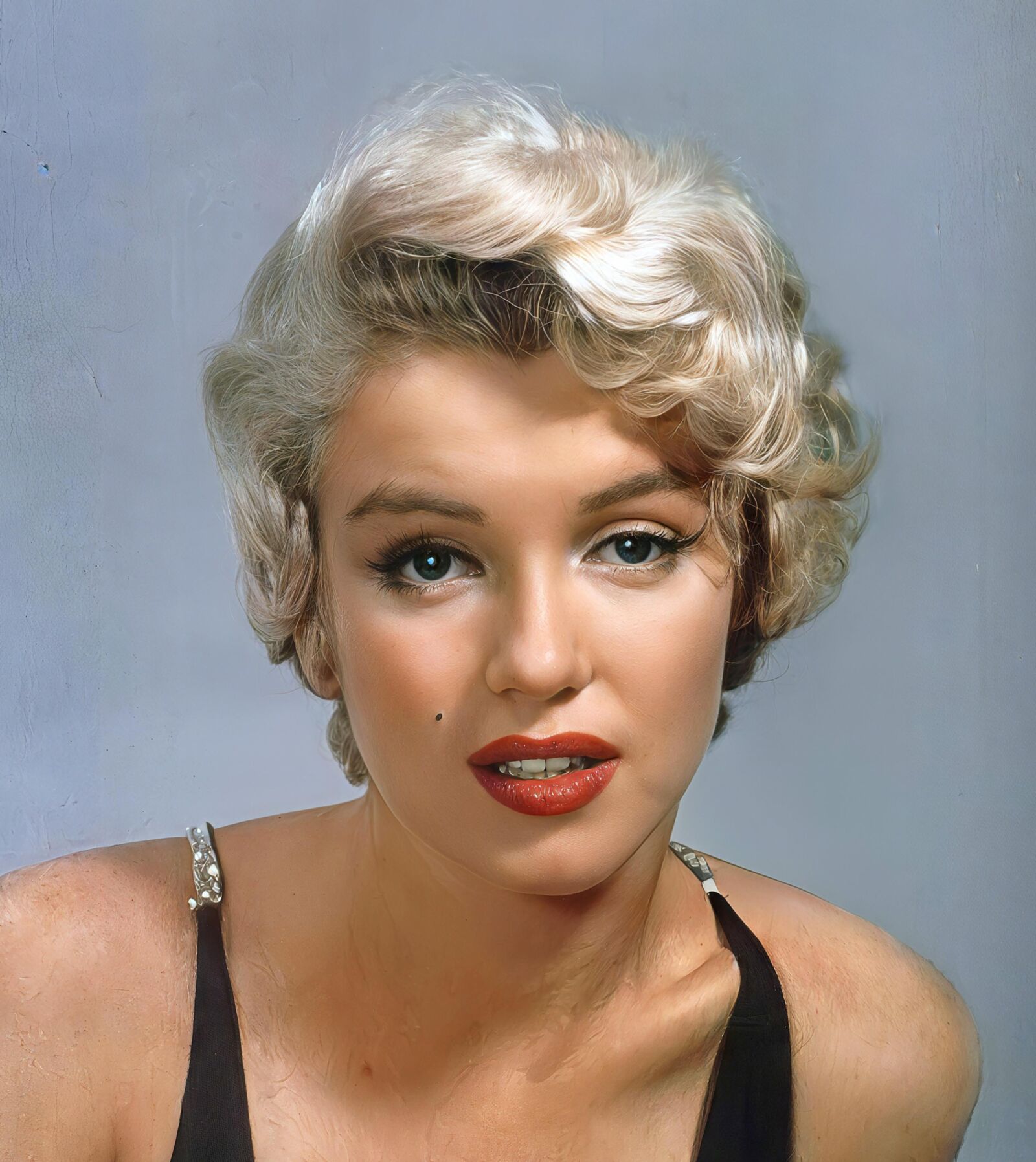 Le visage de Marilyn Monroe dans Ultra High Resolution II