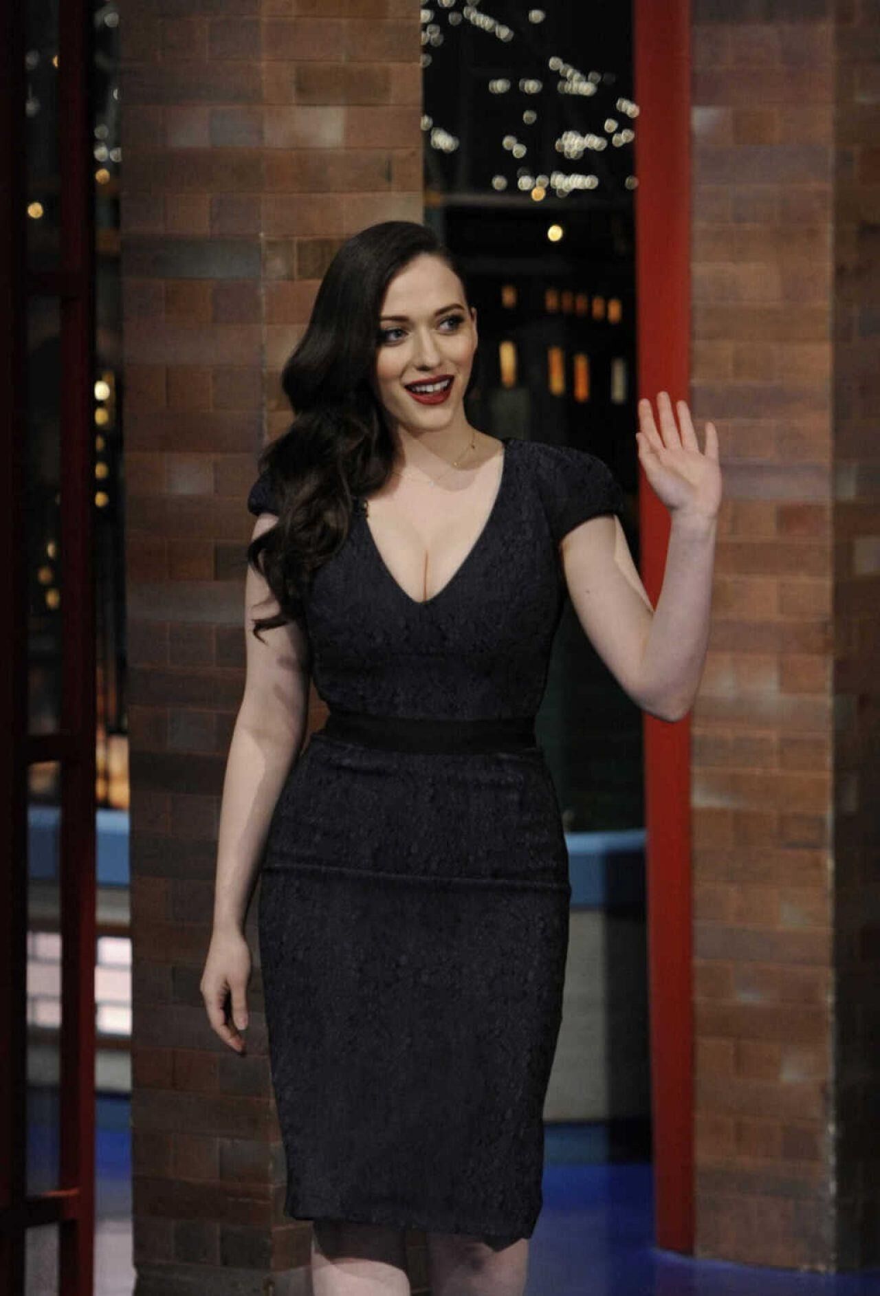 Kat Dennings - Late Show com David Letterman