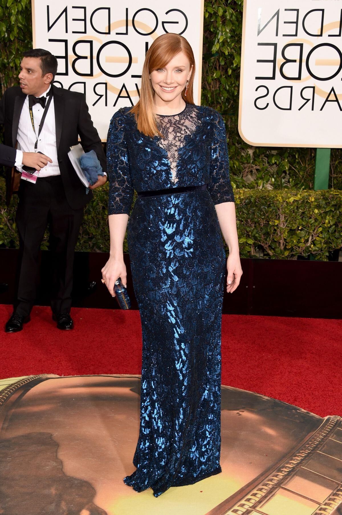 Bryce Dallas Howard en Rd Globe anual