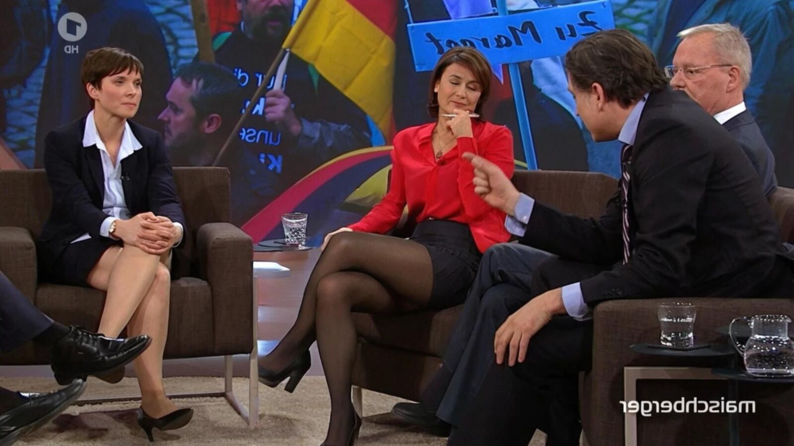 Ai Frauke Petry em Nylons