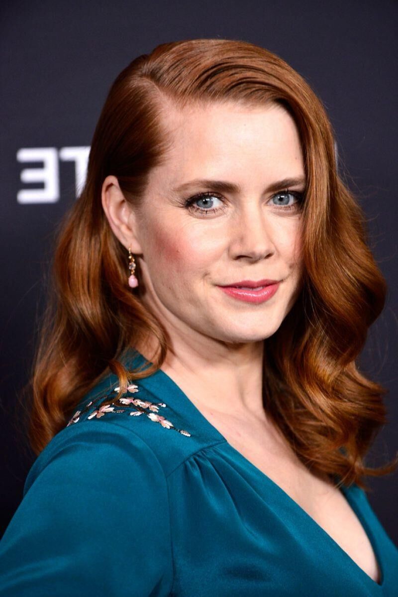 Amy Adams usando vestido de vestido de vestuário - figurinos