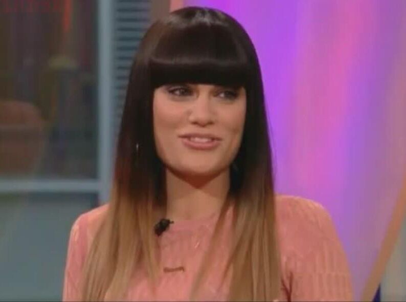 Jessie J Bangs Hair