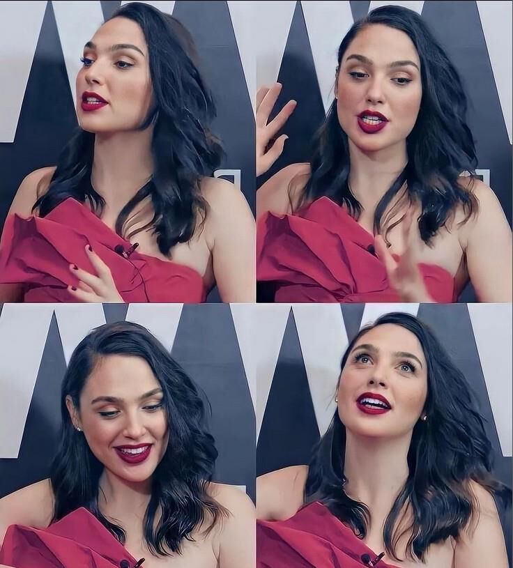 Gal Gadot Red Lips