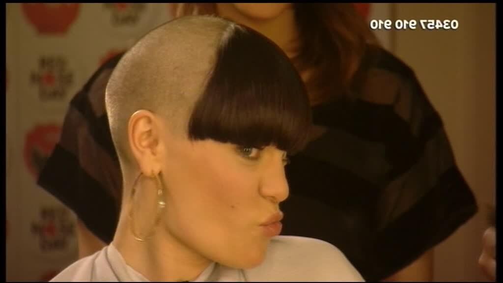 Jessie J Bangs Hair