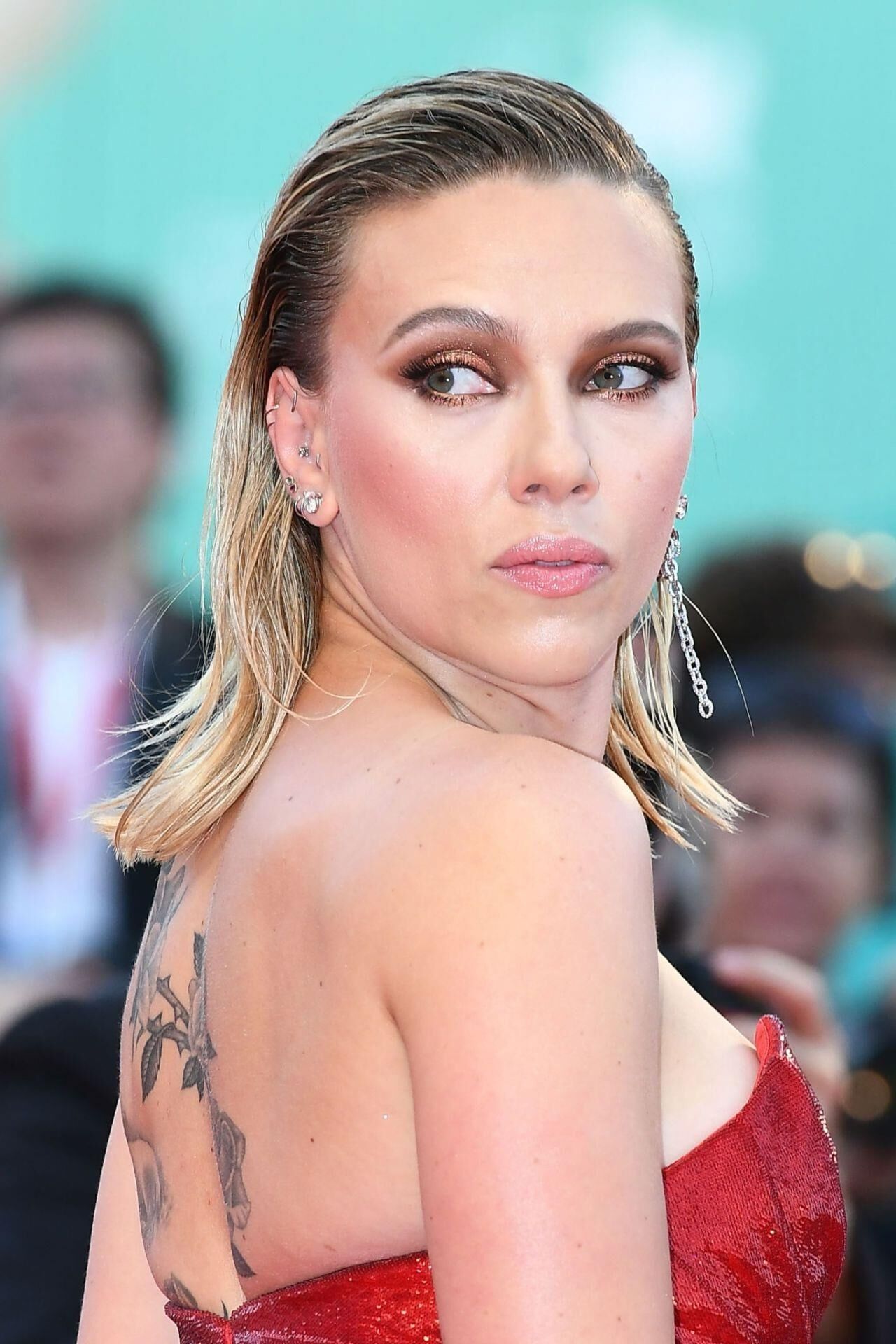 Scarlett Johansson "História do Casamento" The Th Venice Film Awards