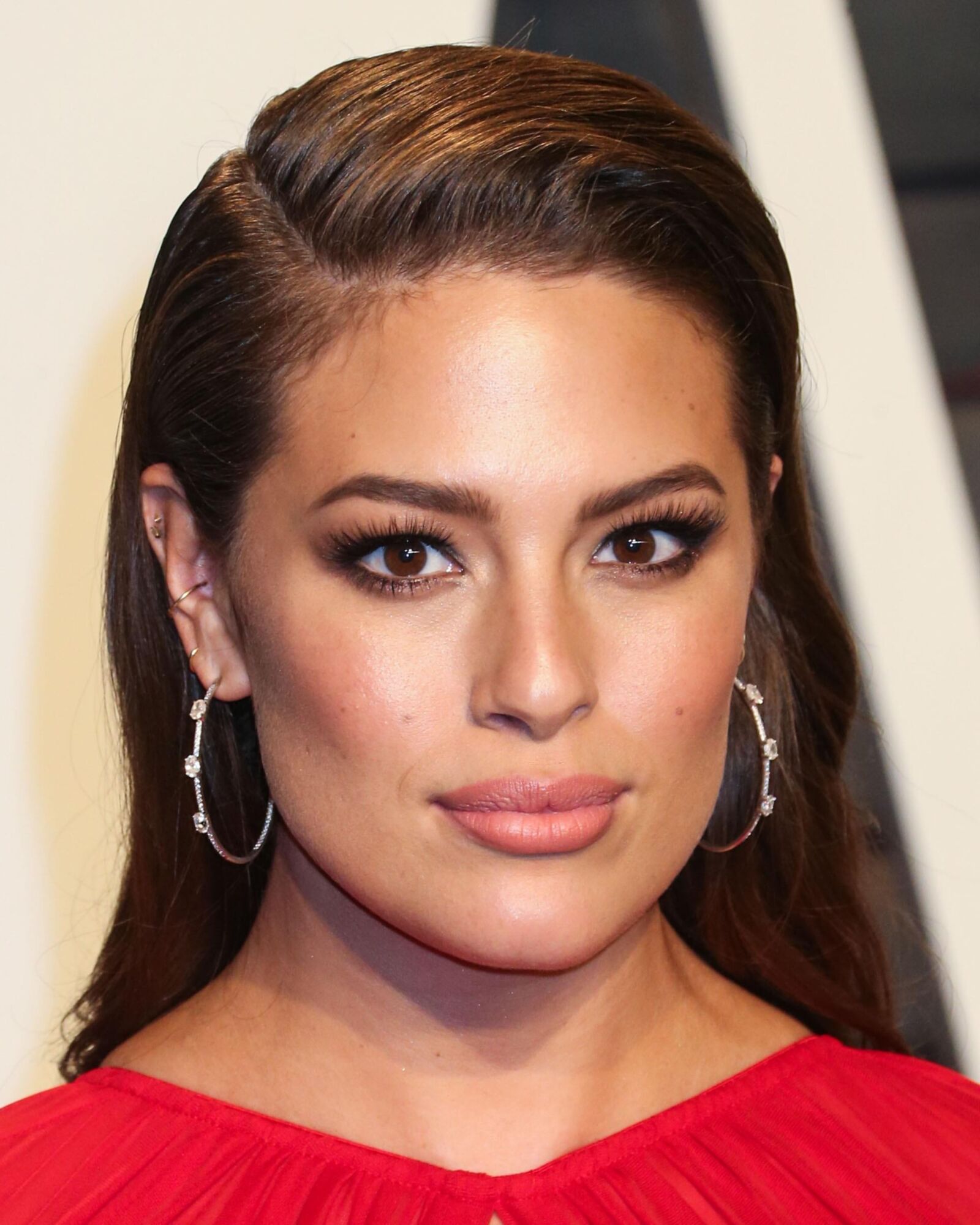 Ashley Graham - festa do Oscar Vanity Fair