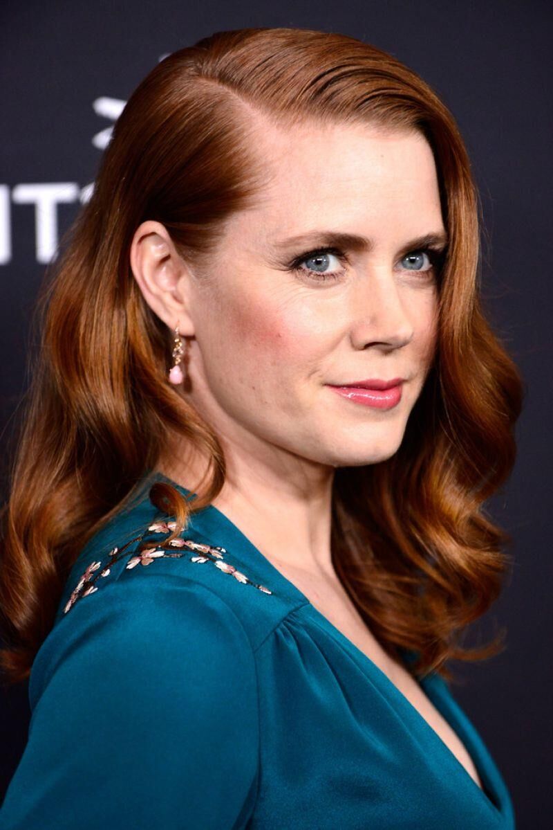 Amy Adams usando vestido de vestido de vestuário - figurinos