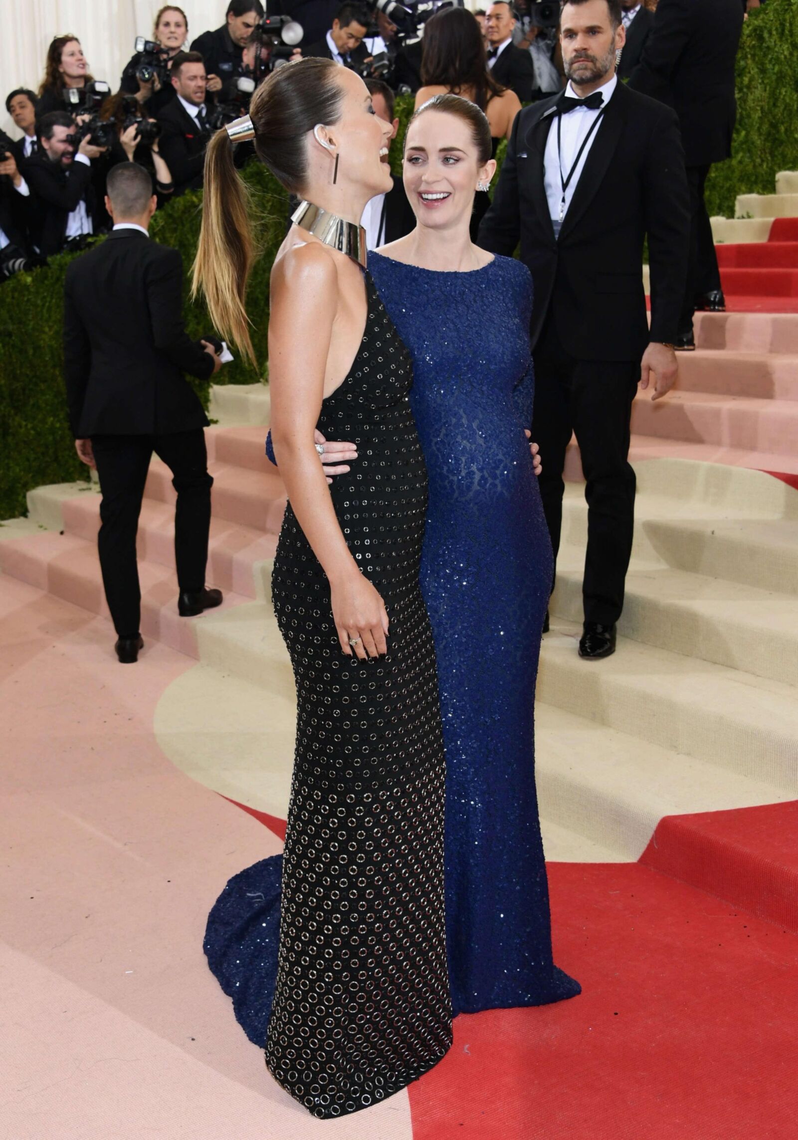 Olivia Wilde/Emily Bunt Met Costume Institute Gala 