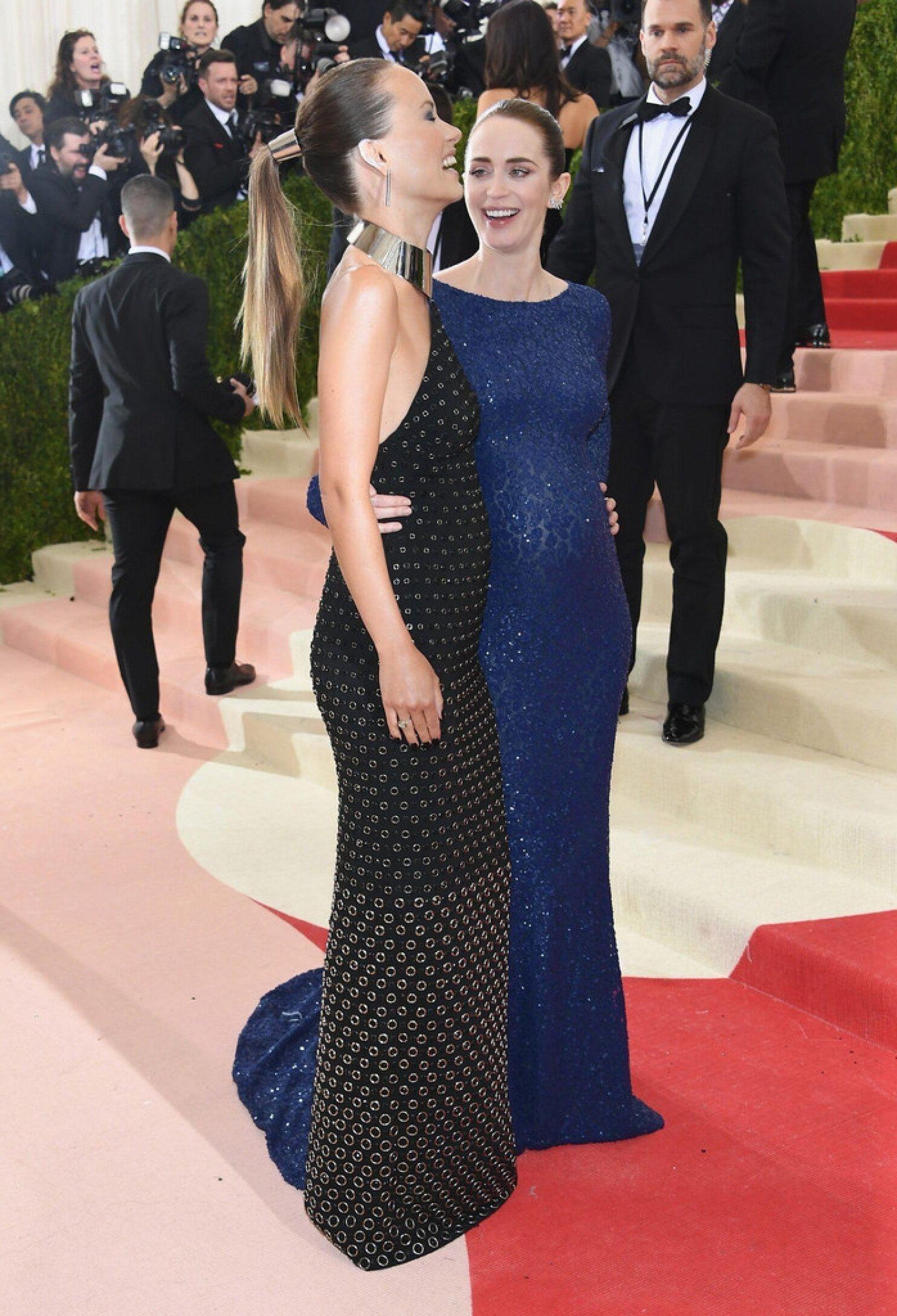 Olivia Wilde/Emily Bunt Met Costume Institute Gala 