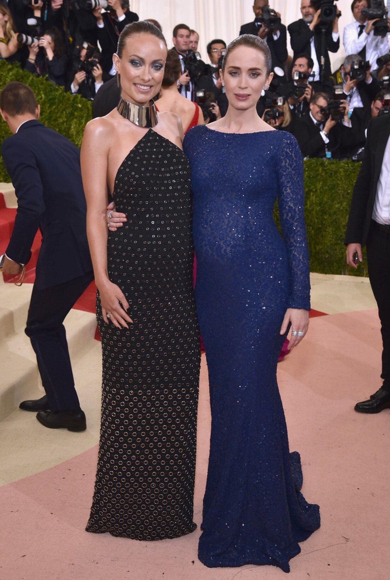 Olivia Wilde/Emily Bunt Met Costume Institute Gala 