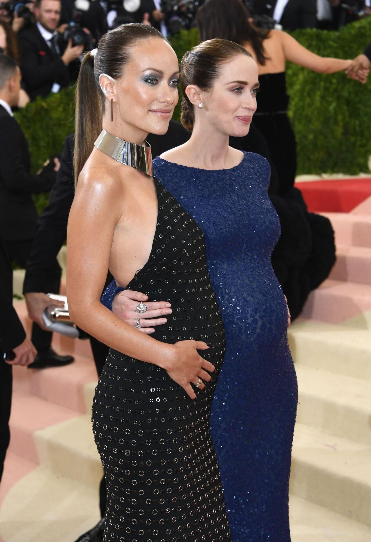 Olivia Wilde/Emily Bunt Met Costume Institute Gala 