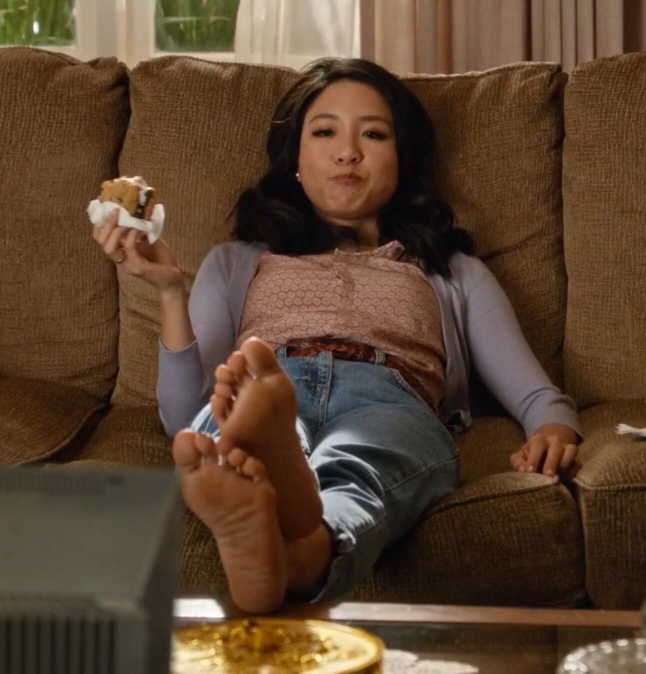 Constance wu pieds sexy