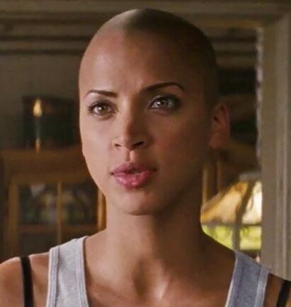 Noemie Lenoir Taking Wig Off To Reveal Her Bald Head !