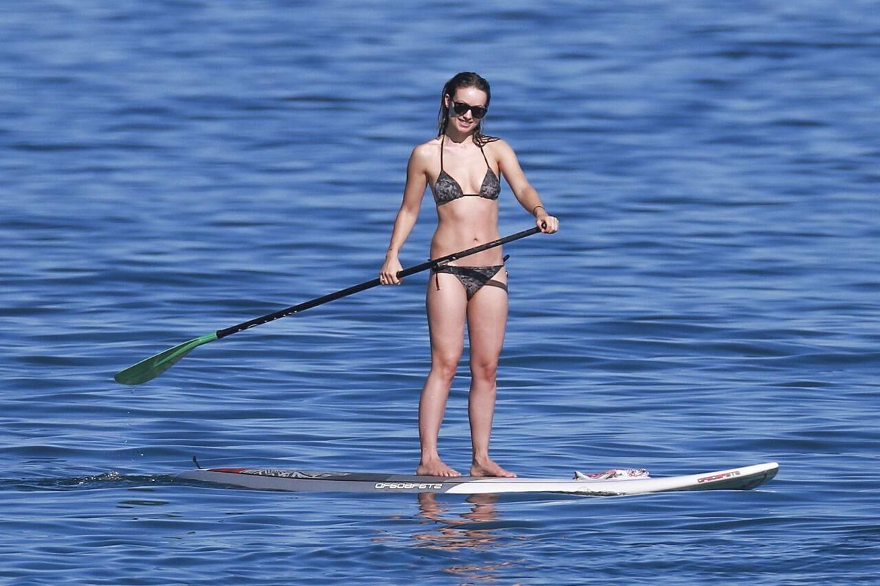 Olivia Wilde Bikini Pictures – at a Beach in Maui,