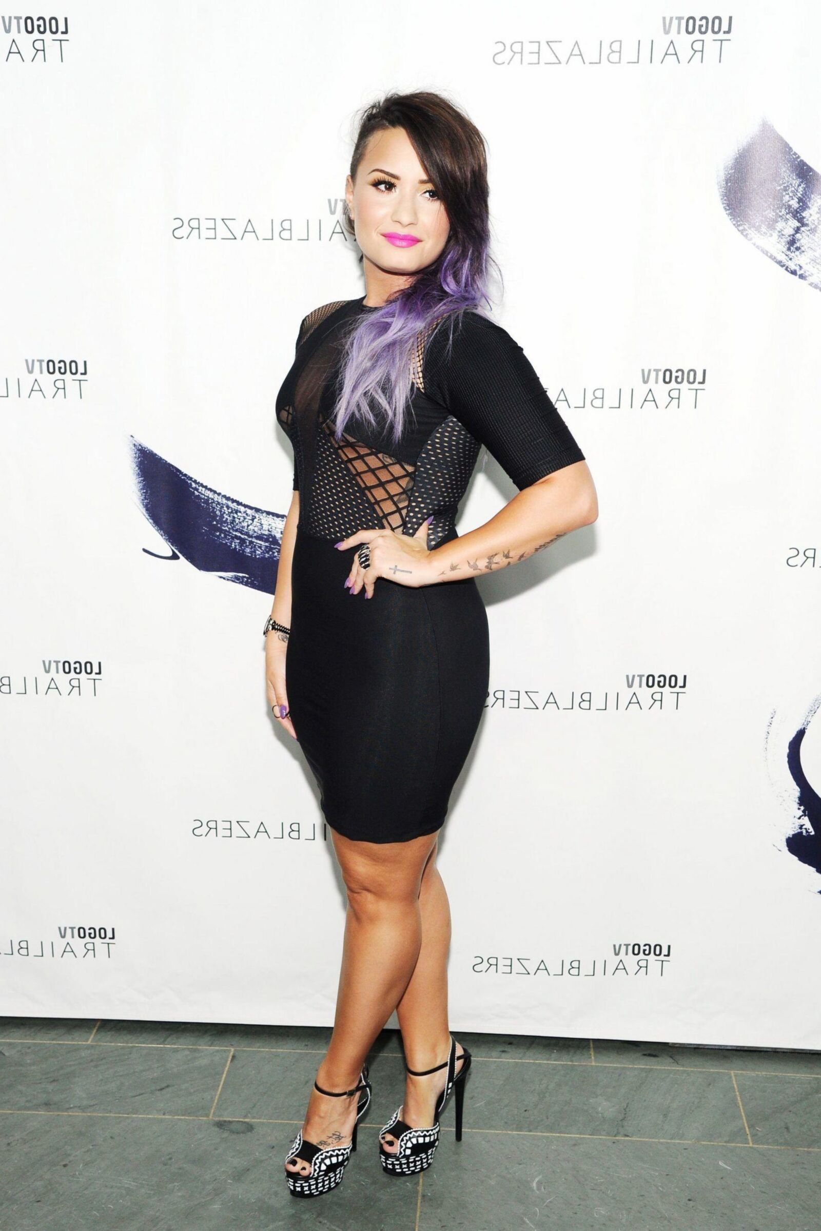 Demi Lovato - Evento Trailblazers da Logo TV em New Yo