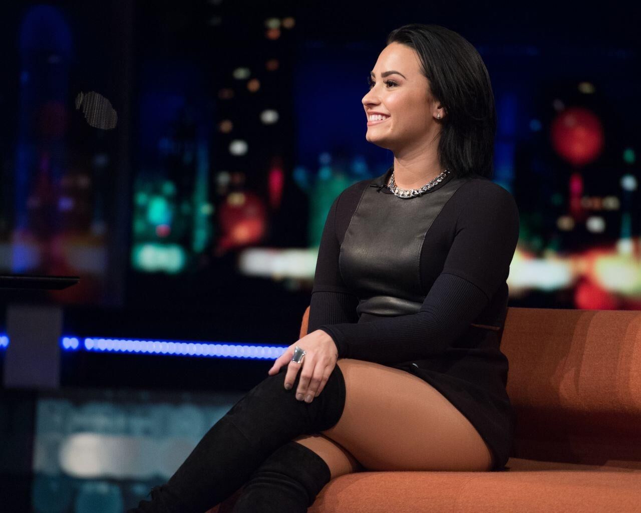 Demi Lovato – Talk Show at Senkveld in Norway,