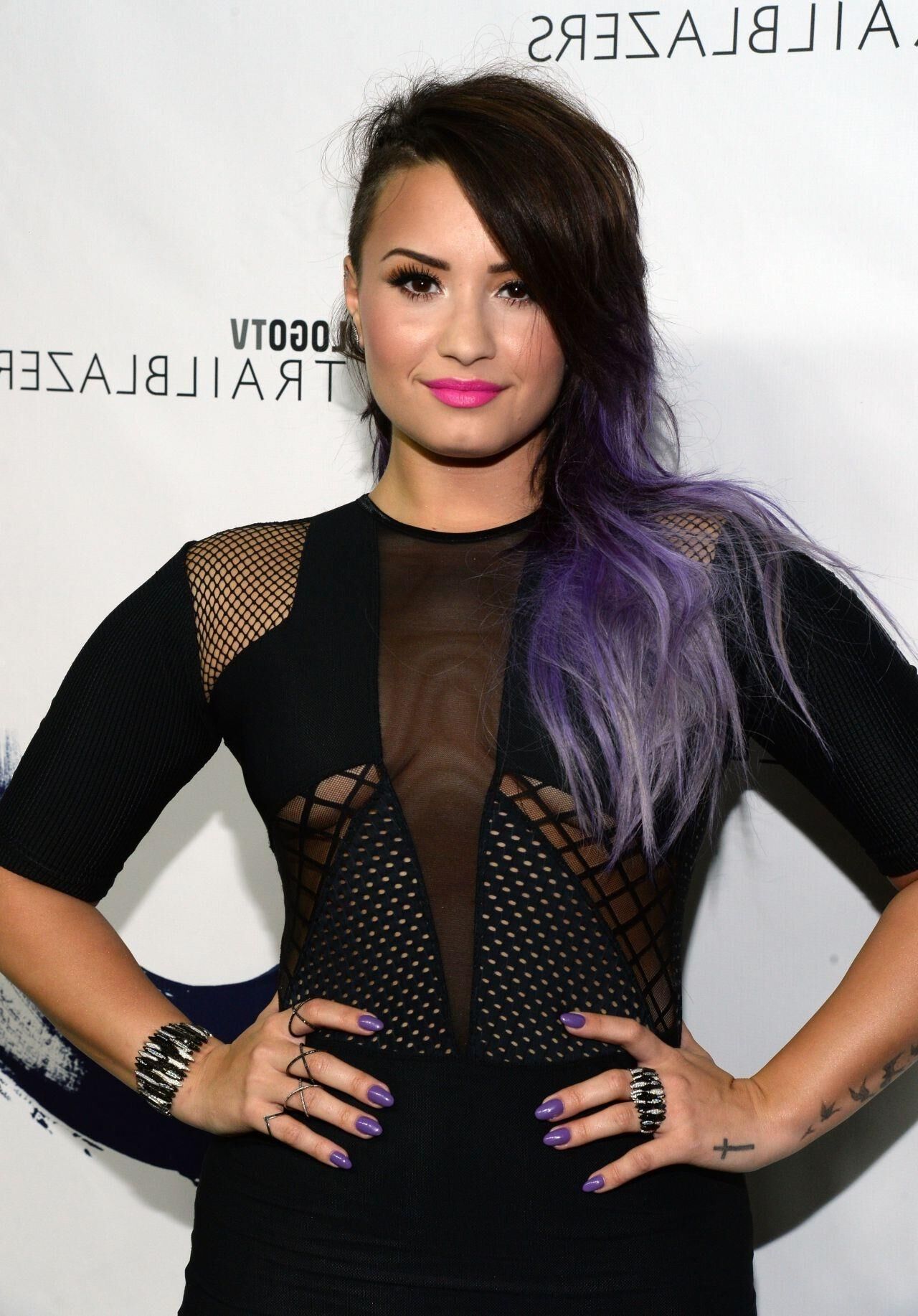 Demi Lovato - Evento Trailblazers da Logo TV em New Yo