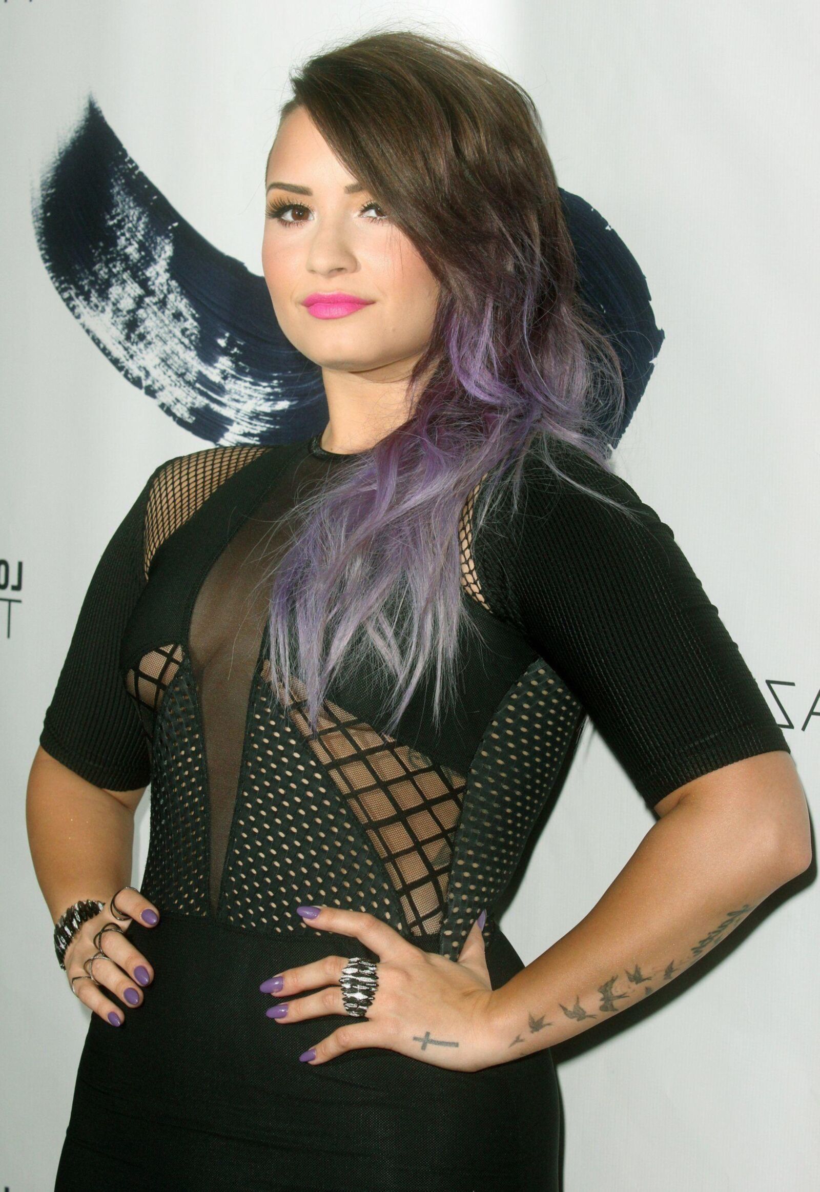 Demi Lovato - Evento Trailblazers da Logo TV em New Yo