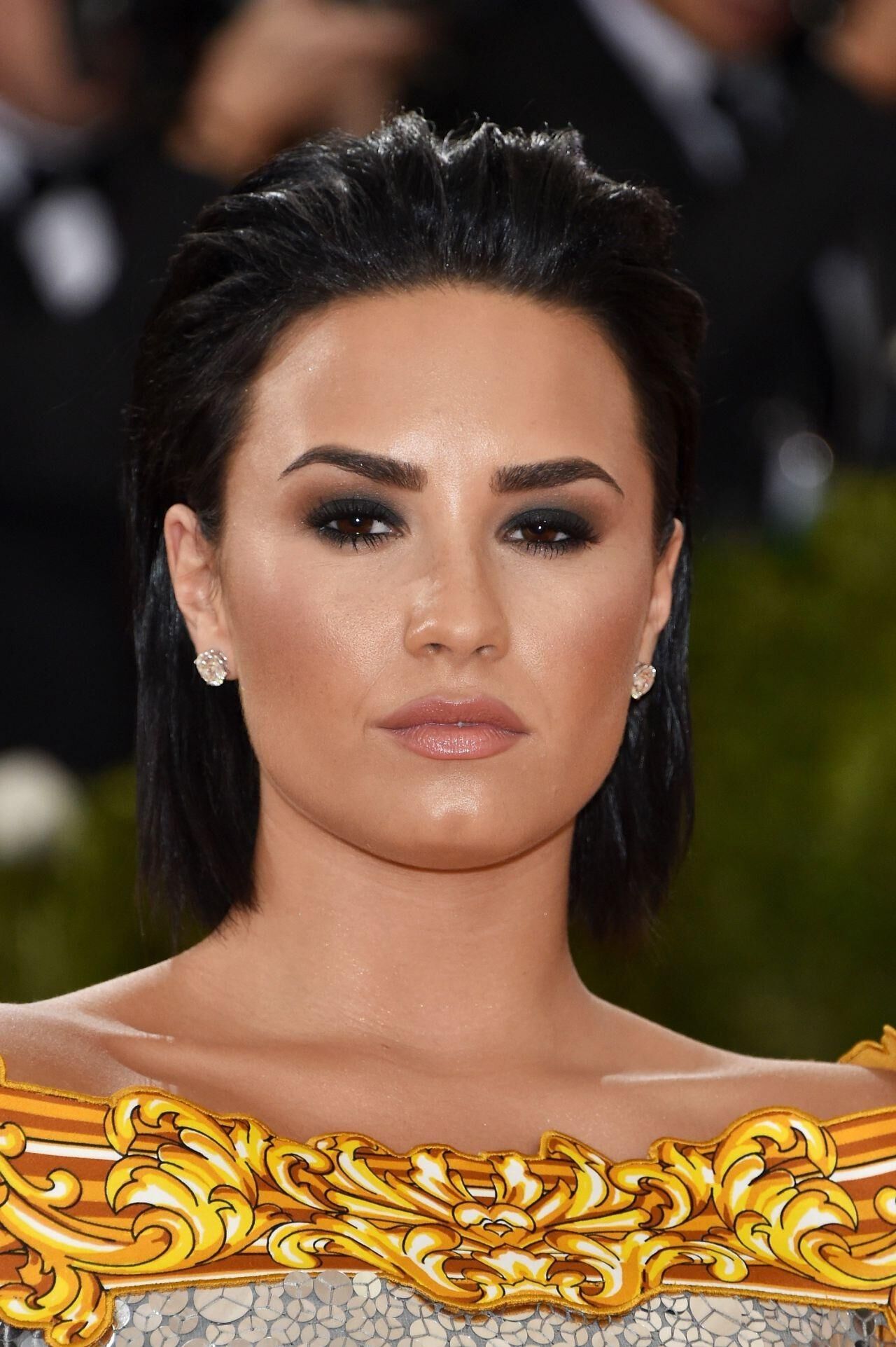 Demi Lovato –prep/ Met Costume Institute Gala 