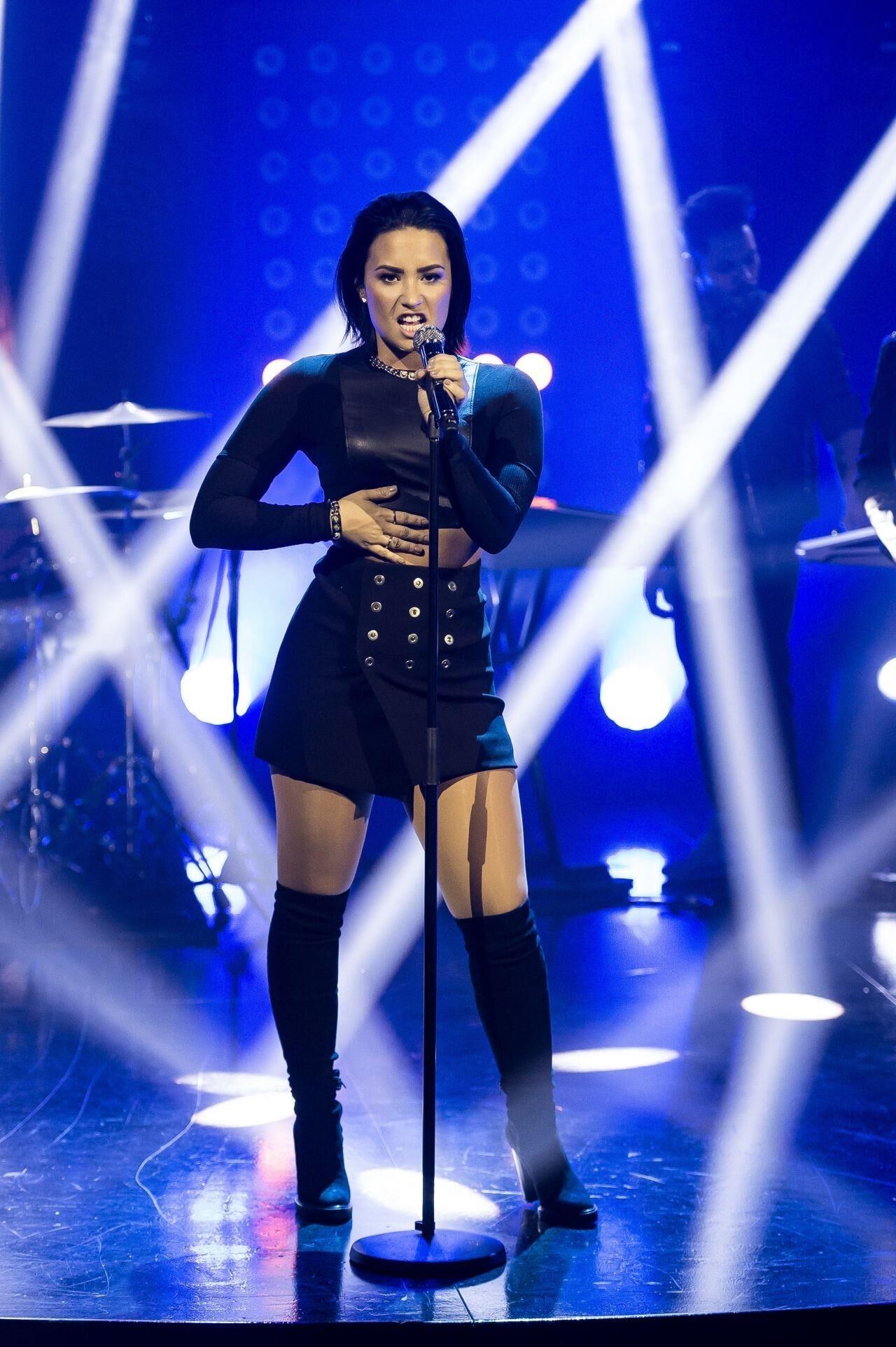 Demi Lovato – Talk Show at Senkveld in Norway,