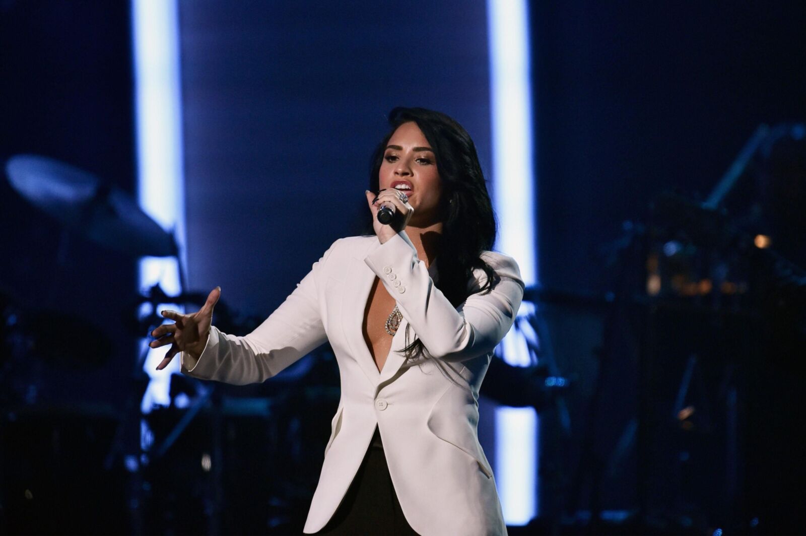 Demi Lovato Performs at Grammy Awards