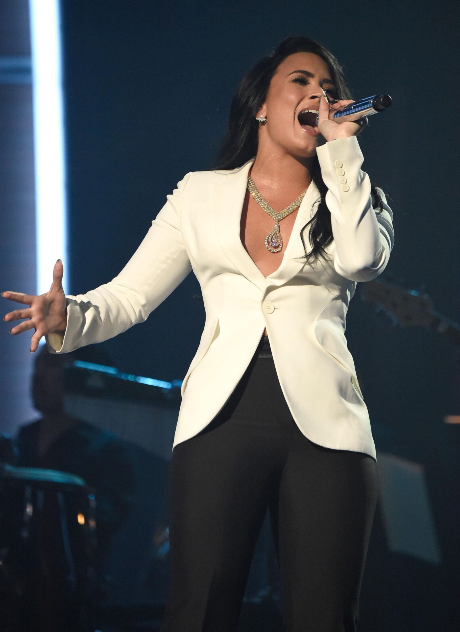 Demi Lovato Performs at Grammy Awards