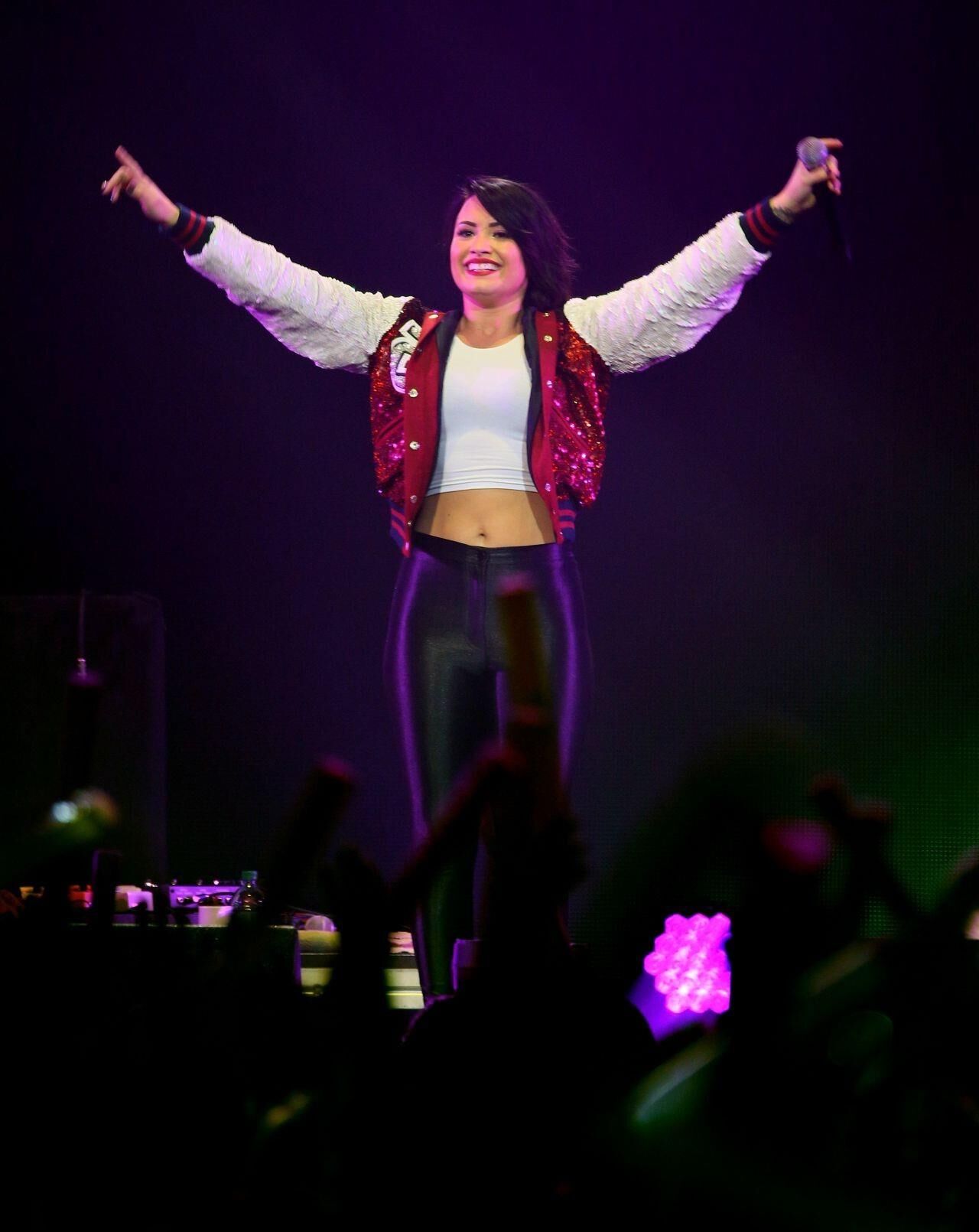 Demi Lovato Performs at . KDWB’s Jingle Ball