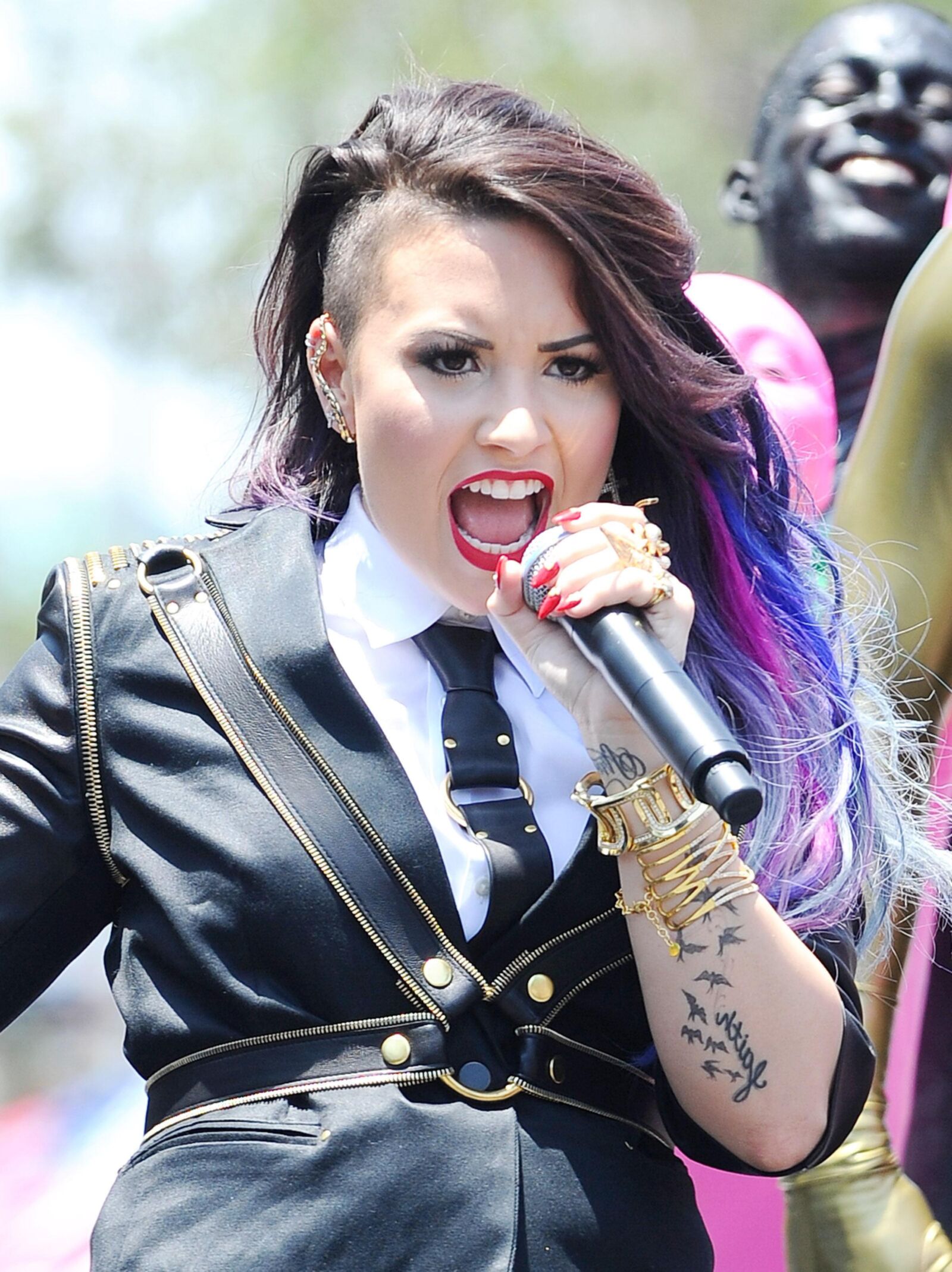 Demi Lovato Performs at the Pride Parade