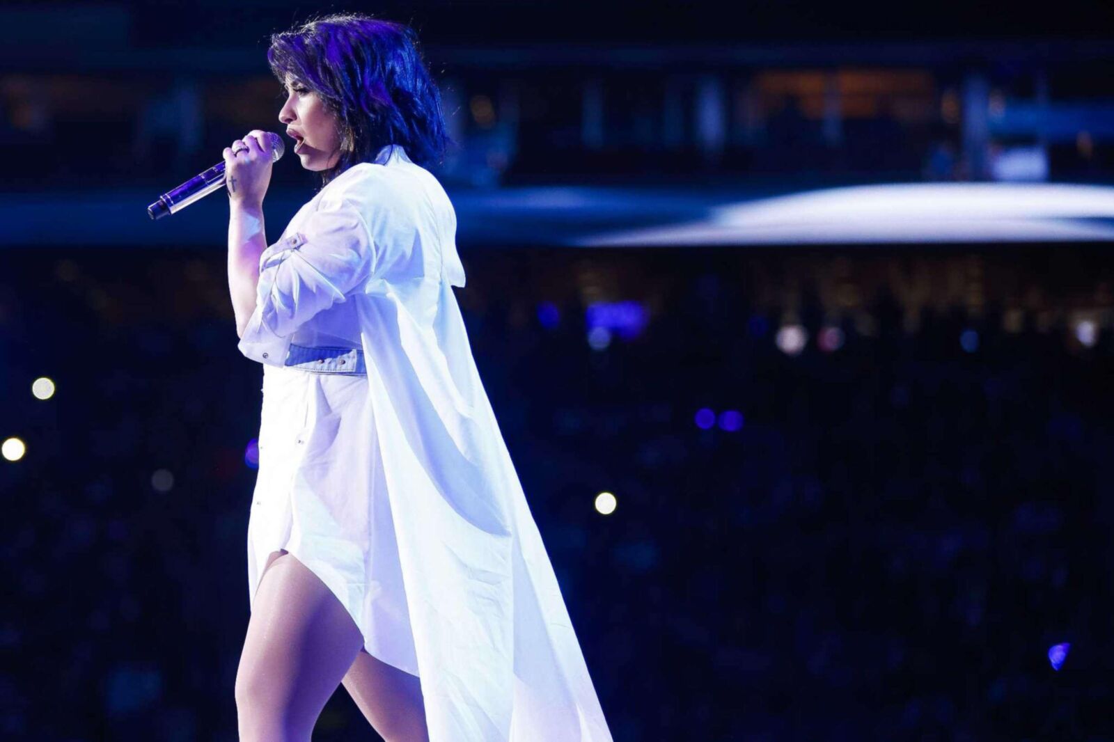 Demi Lovato - jouant au Houston Livestock Show et