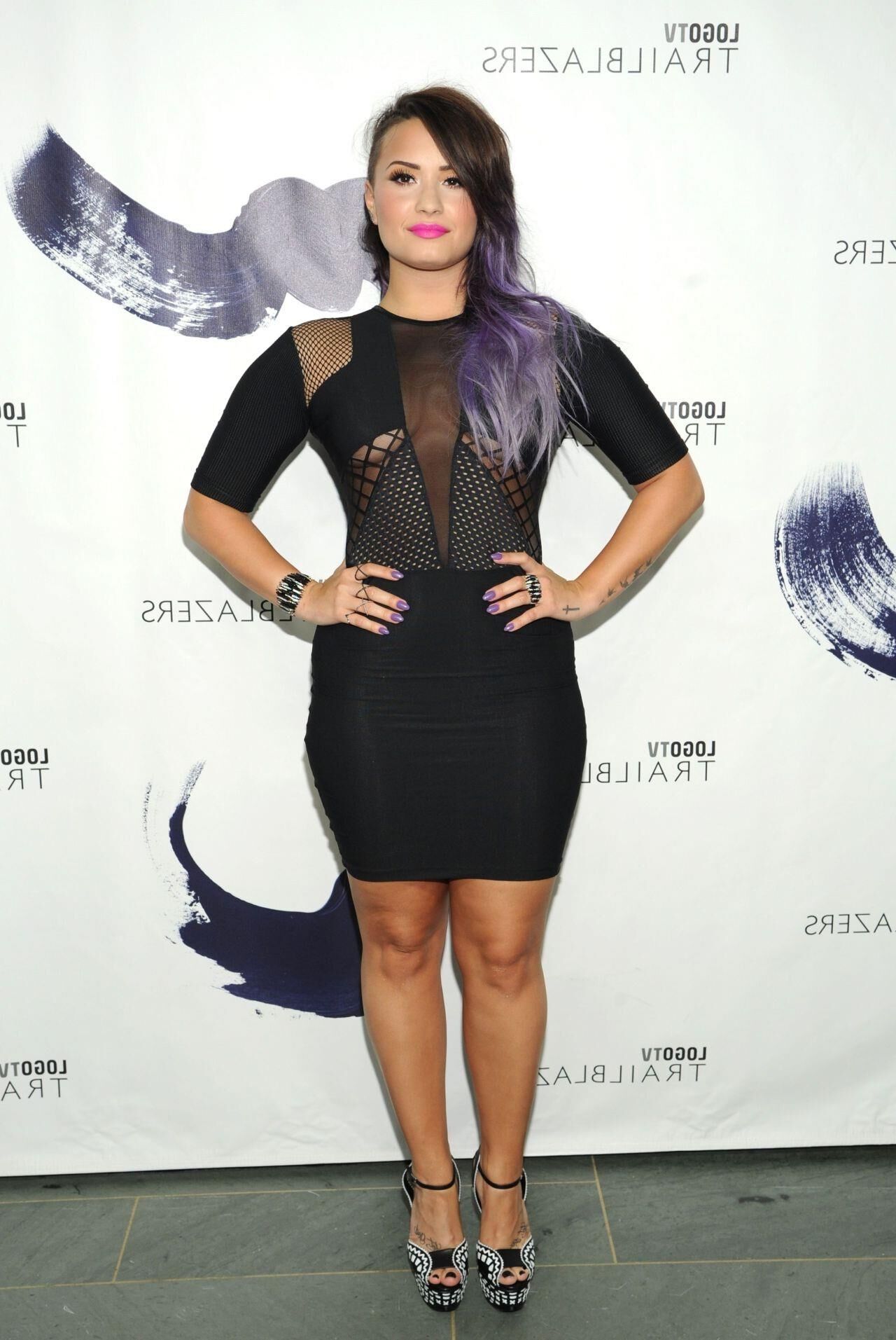 Demi Lovato - Evento Trailblazers da Logo TV em New Yo