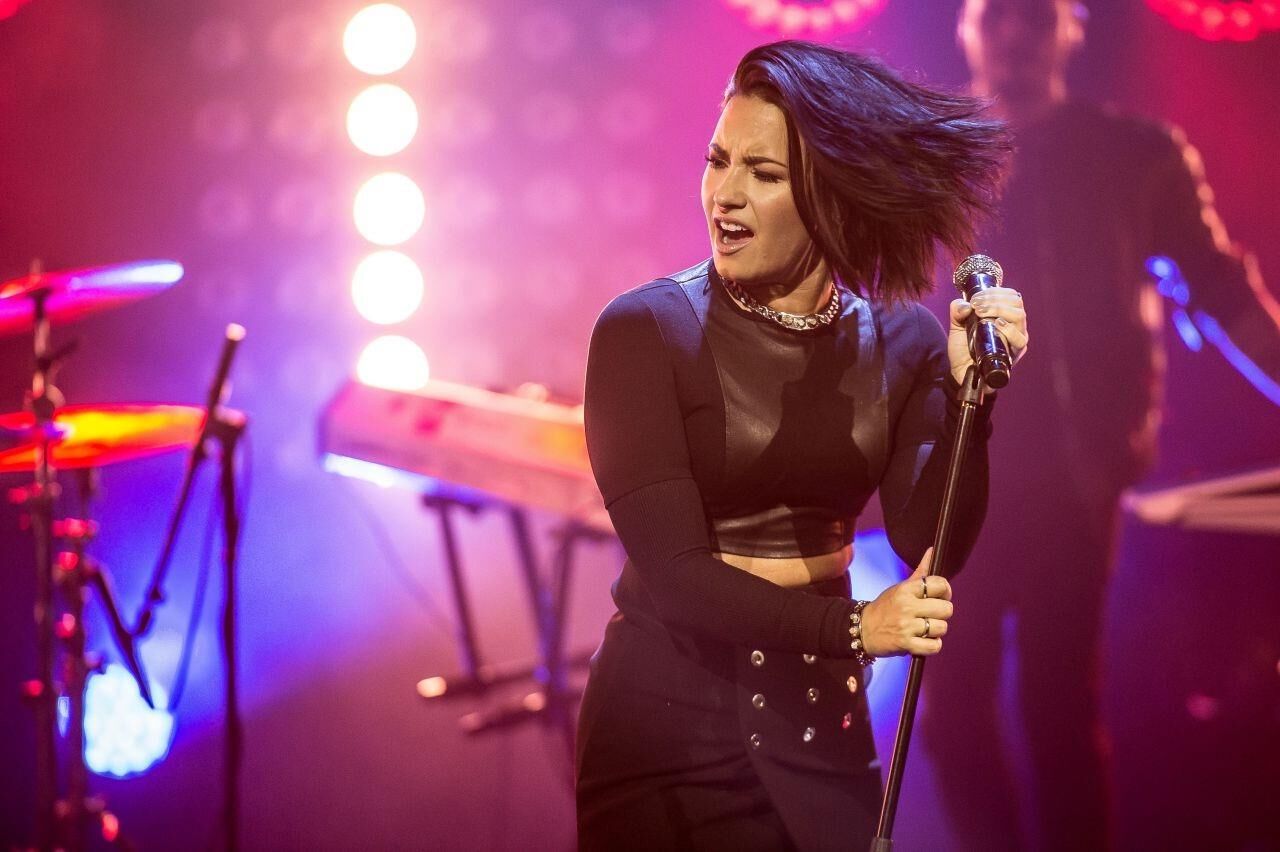 Demi Lovato – Talk Show at Senkveld in Norway,