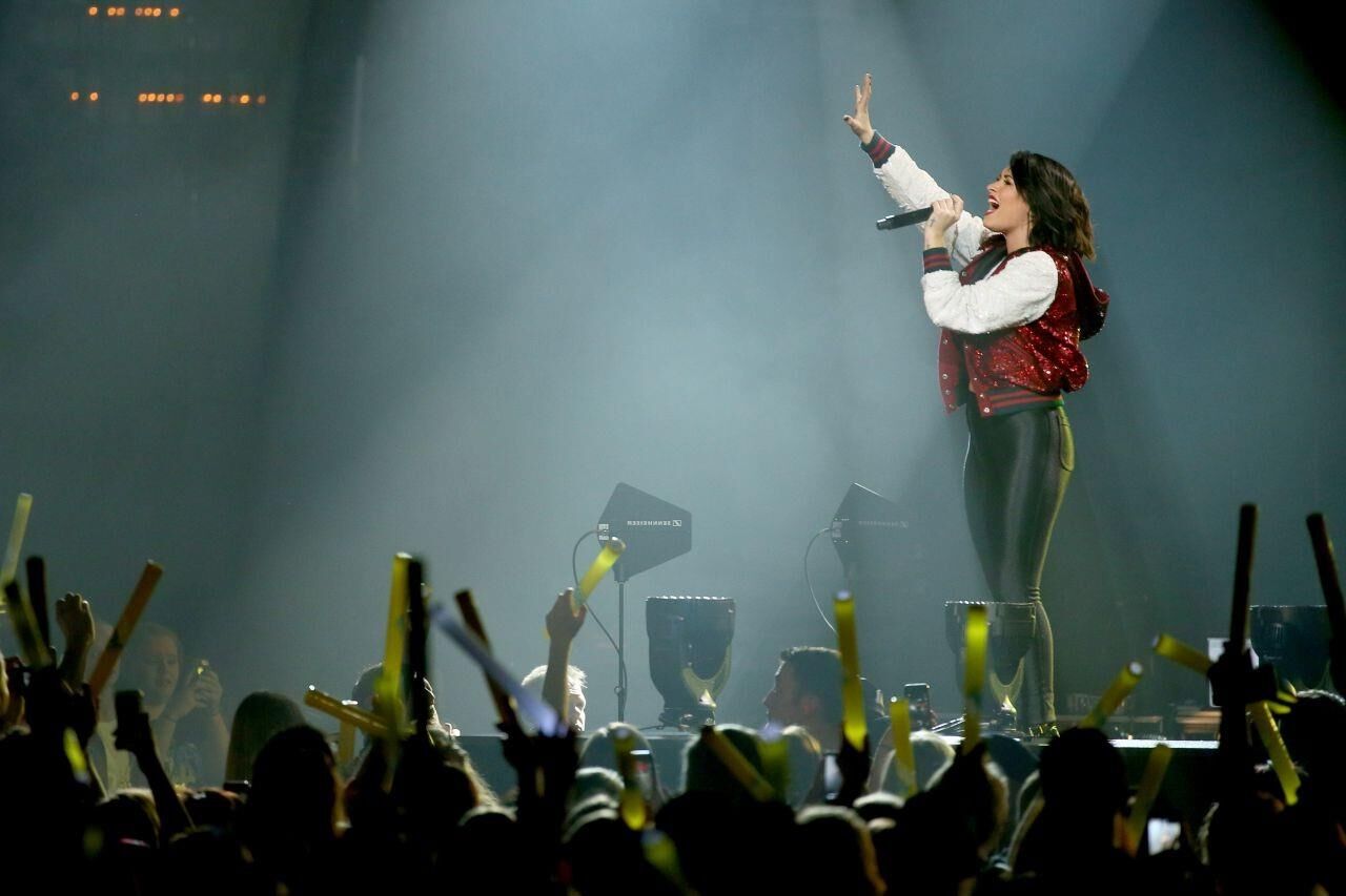 Demi Lovato Performs at . KDWB’s Jingle Ball