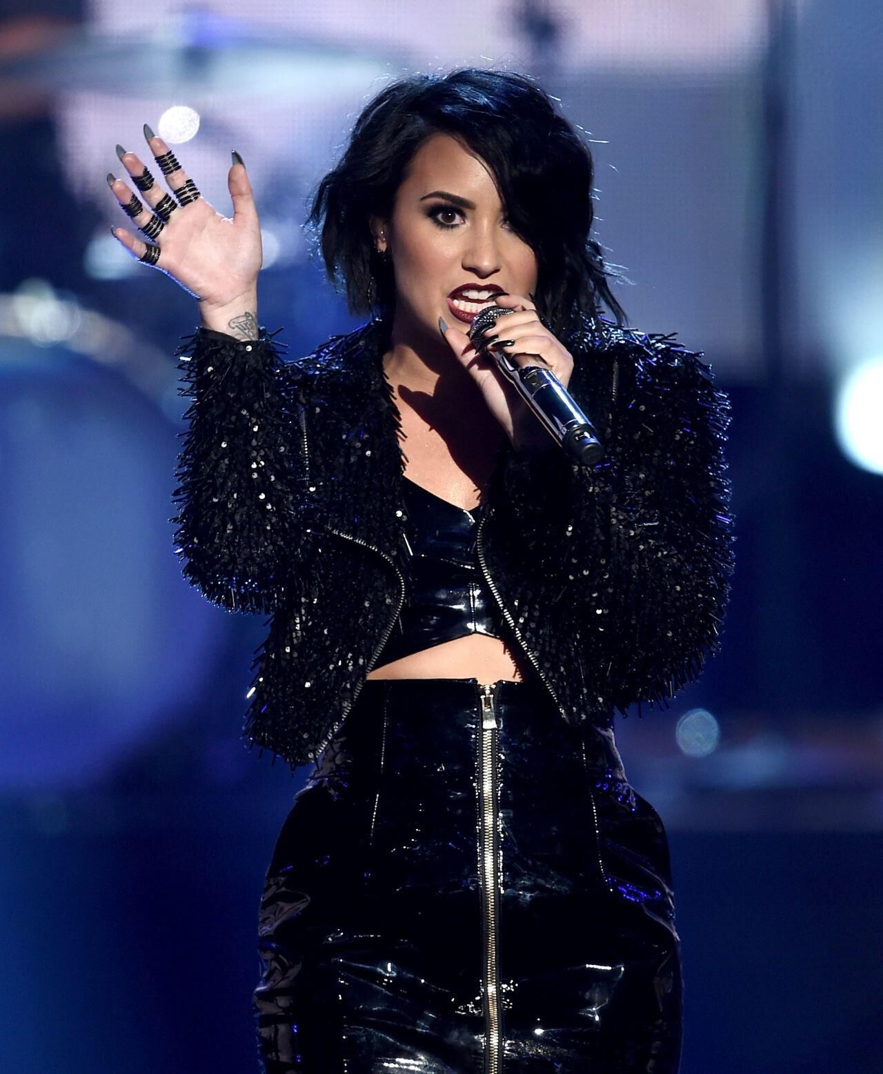 Demi Lovato Performs at American Music Awards