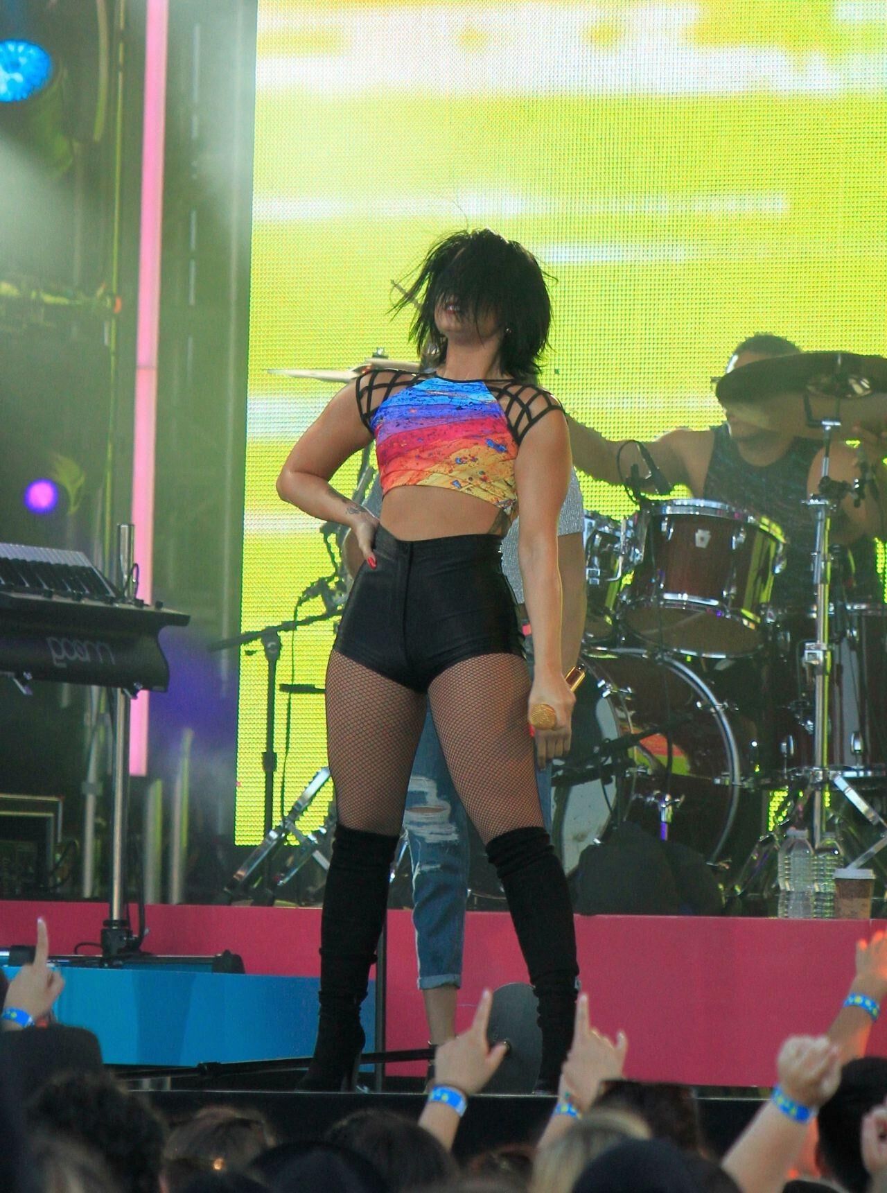 Demi Lovato at Jimmy Kimmel Live 