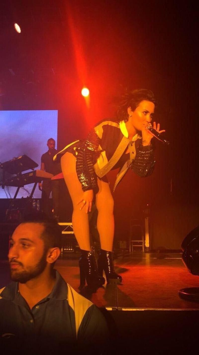 Demi Lovato Perth & Sydney perform