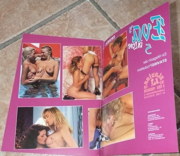 Christy Canyon 'Eva ist verliebt n' deutsches Magazin