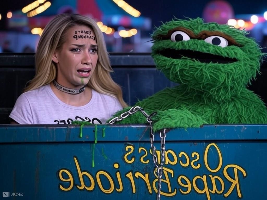 Oscar Gets a New Cum Dumpster