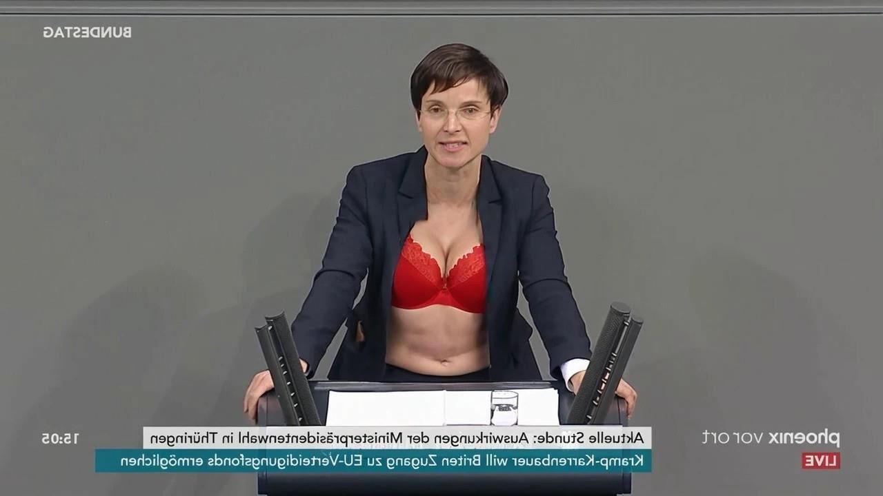 Ai Frauke Petry em Nylons