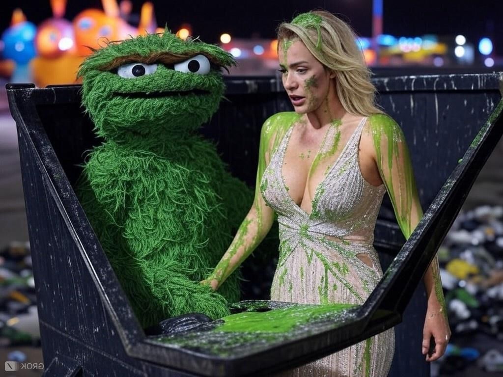 Oscar Gets a New Cum Dumpster