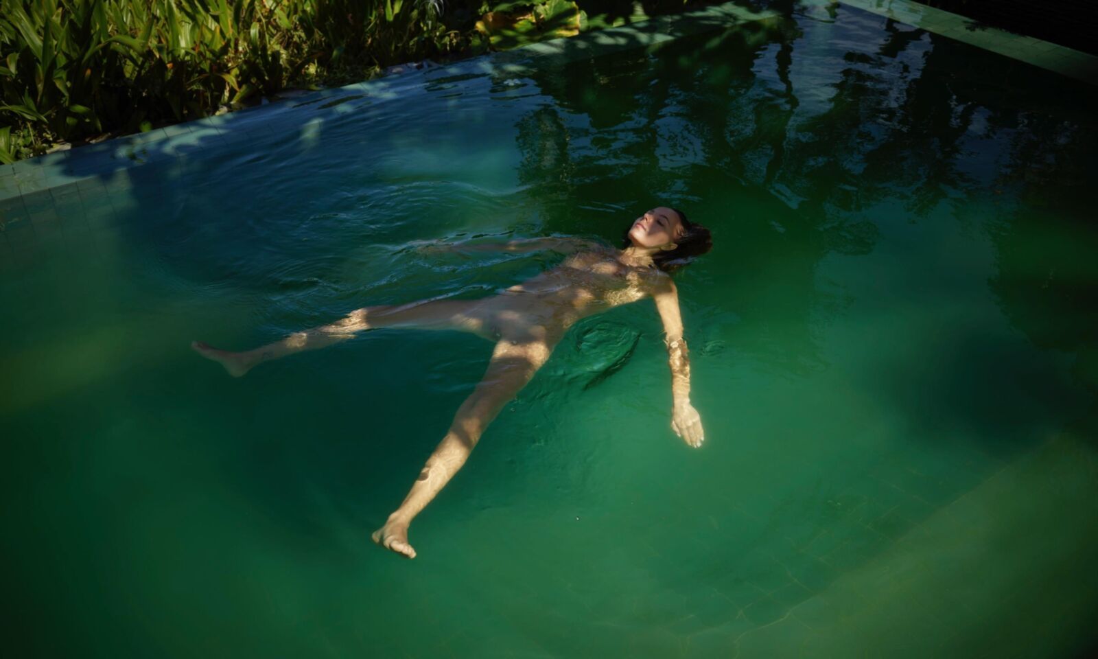 Art de la piscine de trèfle à la maison