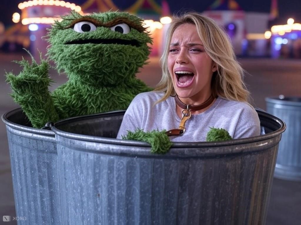 Oscar Gets a New Cum Dumpster